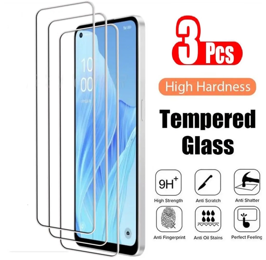 Oppo A78 - 3 個強化ガラス OPPO A55 A55S A57