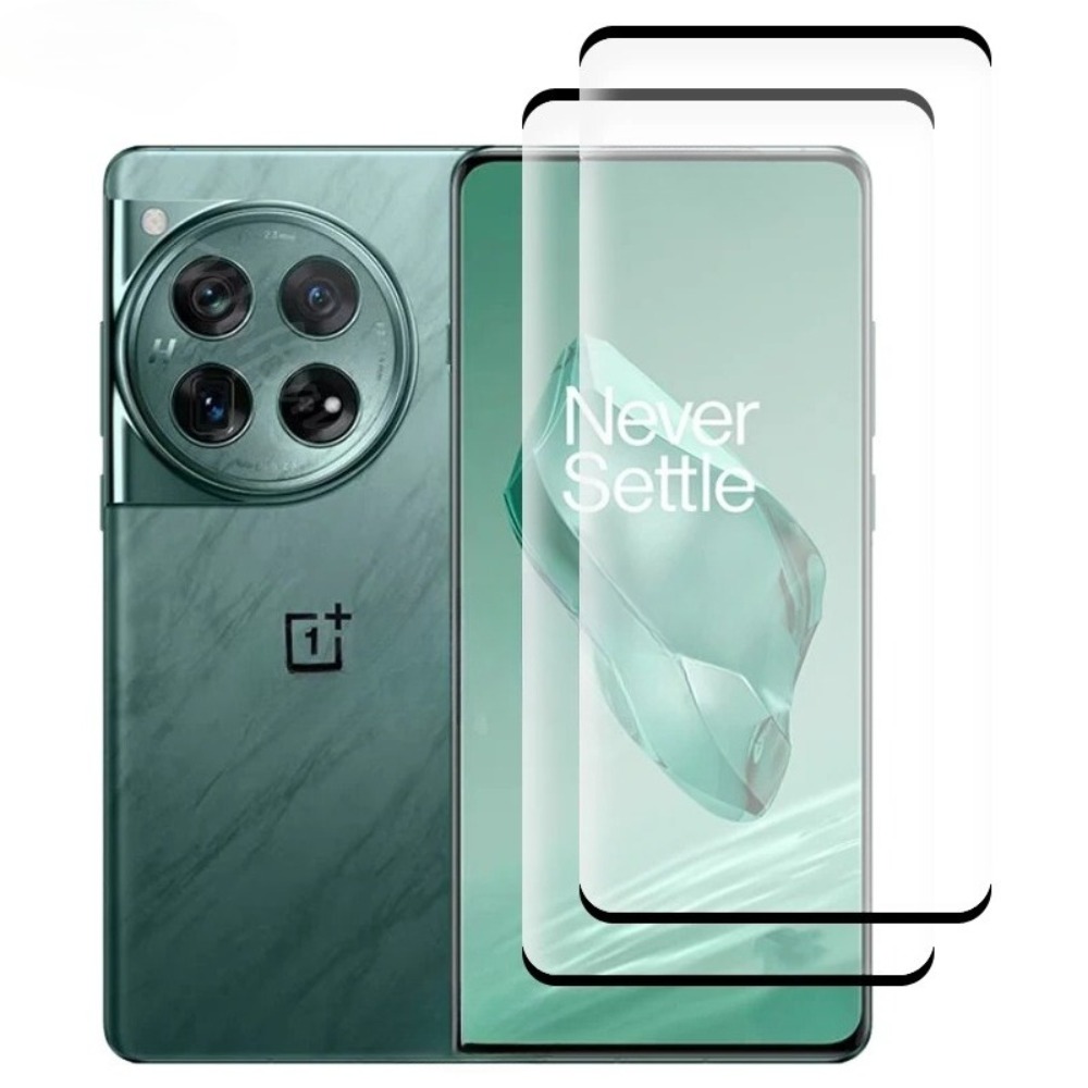 Curved Edge Screen - OnePlus 12用HD曲面エッジフルカバー強化ガラススクリーンプロテクター OnePlus 12 5G用ガラス OnePlus