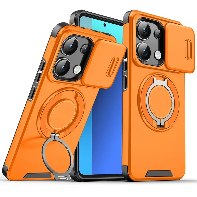 Camera Lens Protector - 耐衝撃アーマー磁気ブラケットケース Xiaomi Redmi Note 15 14