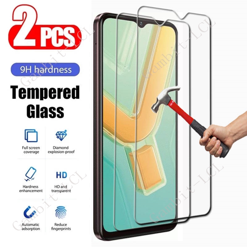 Vivo Y28 - スクリーン保護フィルム,y1s,y17s,y21,y21s,y21t,y21e,y21a,y21g,y22,y22s,y27,y28,4g,y28s,5g,y32,2個