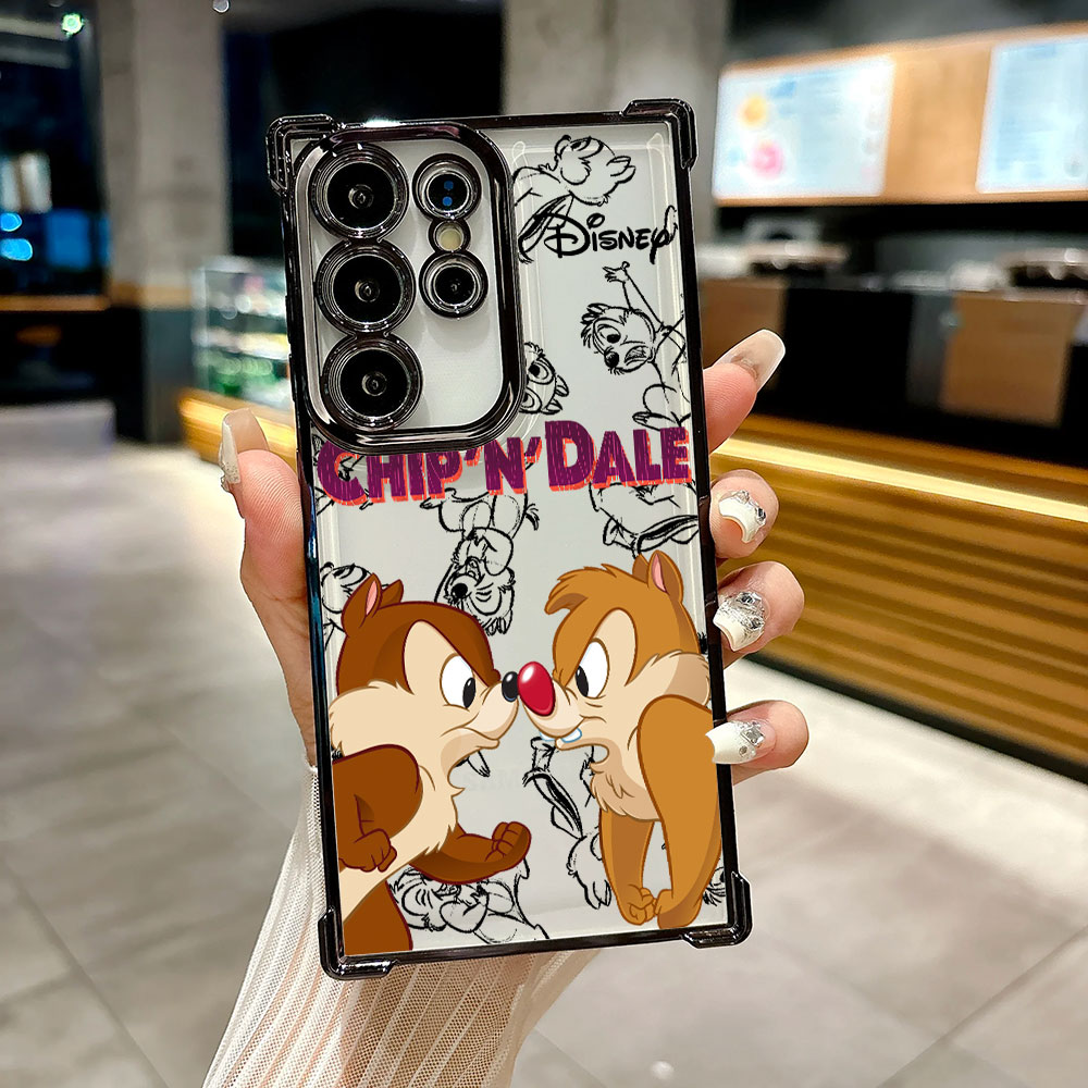 カートゥーン チップ＆デール ケース Samsung Gal - Samsung Galaxy S24 のレビューと価格
