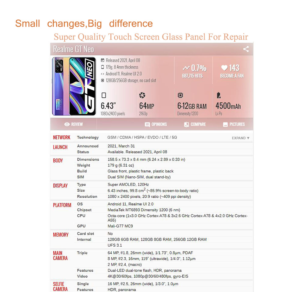Realme GT 8 Pro、7、6 Neo、2、3、3T - Realme Gt 6 のレビューと価格