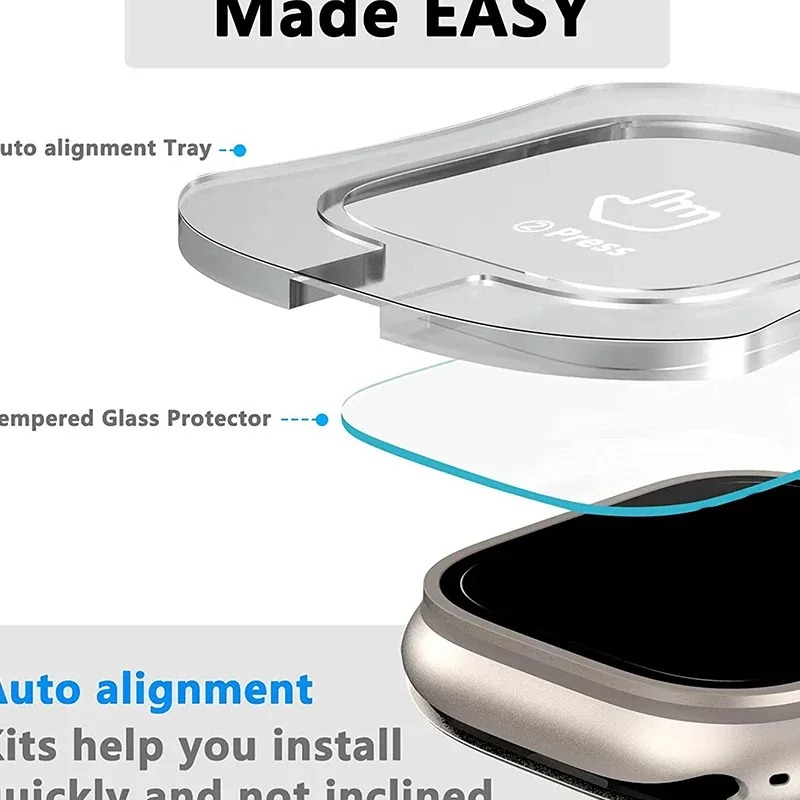 2 個 49 ミリメートル Apple Watch Ultr - Screen Alignment Tool のレビューと価格