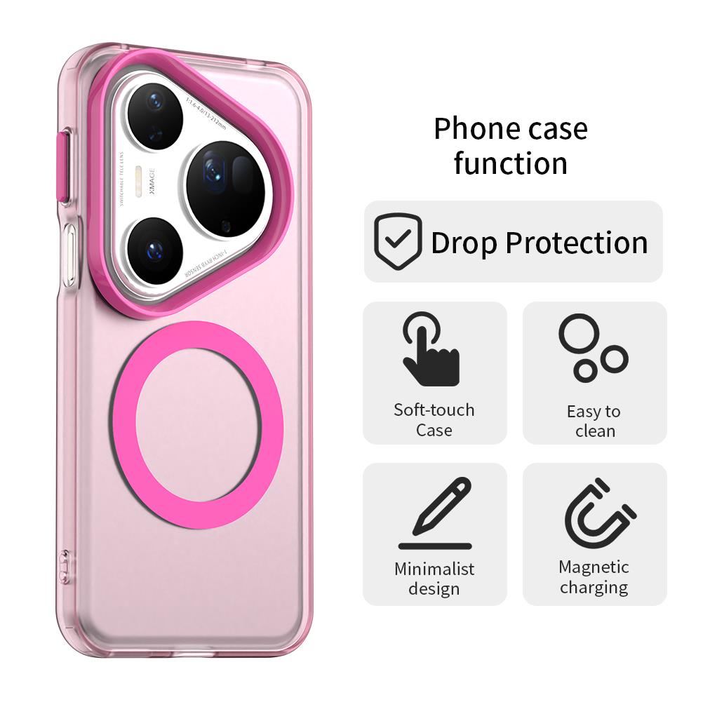 キャンディカラーのスマホケース、Magsafeワイヤレス充電 - Huawei Pura 70 のレビューと価格