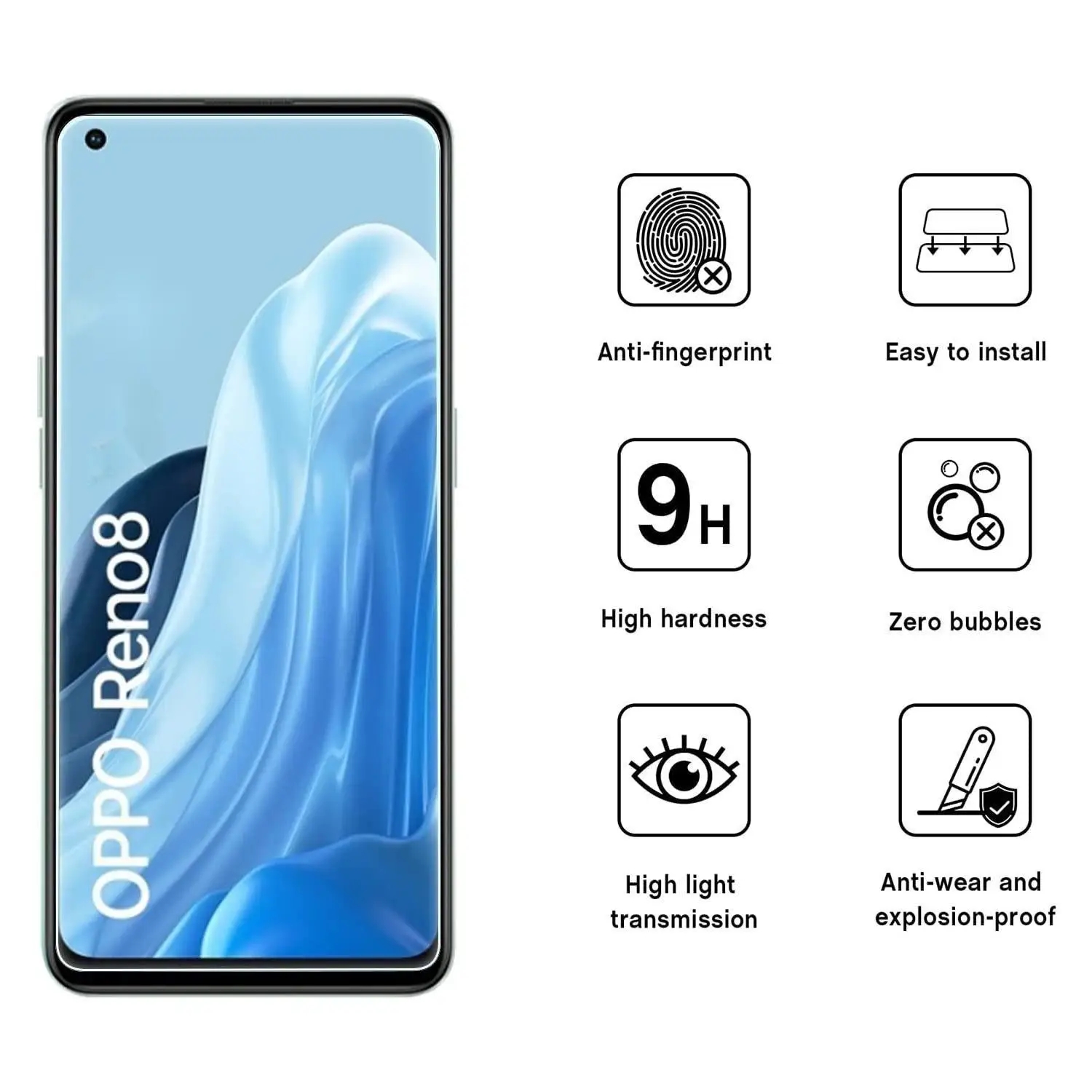 3 個強化ガラス OPPO A55 A55S A57 A73 - Oppo A78 のレビューと価格