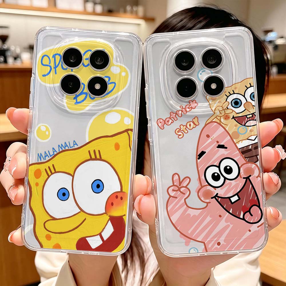 漫画風のかわいいS-スポンジボブカバー Xiaomi POC - Xiaomi Poco X6 のレビューと価格