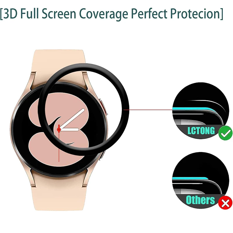 スクリーンプロテクターサムスンギャラクシーウォッチ 7 6  - Curved Edge Screen のレビューと価格