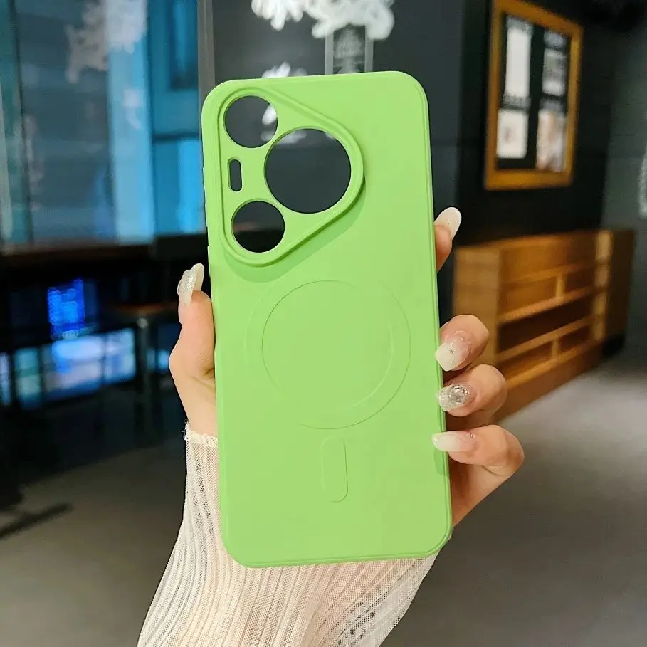高級シリコン製 MagSafe対応スマホケース Huawei - Huawei Pura 70 のレビューと価格
