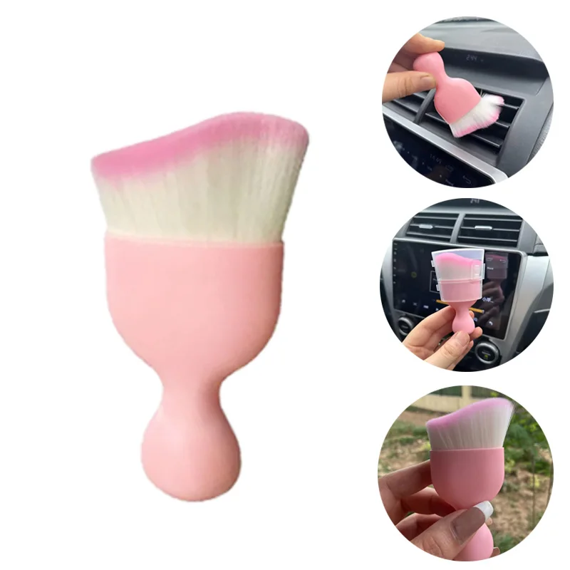 車のほこりを取り除くためのピンクのブラシ,エアコンの掃除,排 - Dust Removal Sticker のレビューと価格