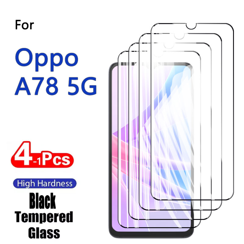 1-4 個スクリーンプロテクター Oppo A78 5 グラ - Oppo A78 のレビューと価格