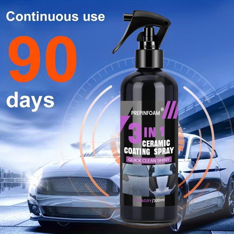 3in1カーセラミック液体コーティングスプレー ナノクリスタ - Nano Liquid Coating のレビューと価格