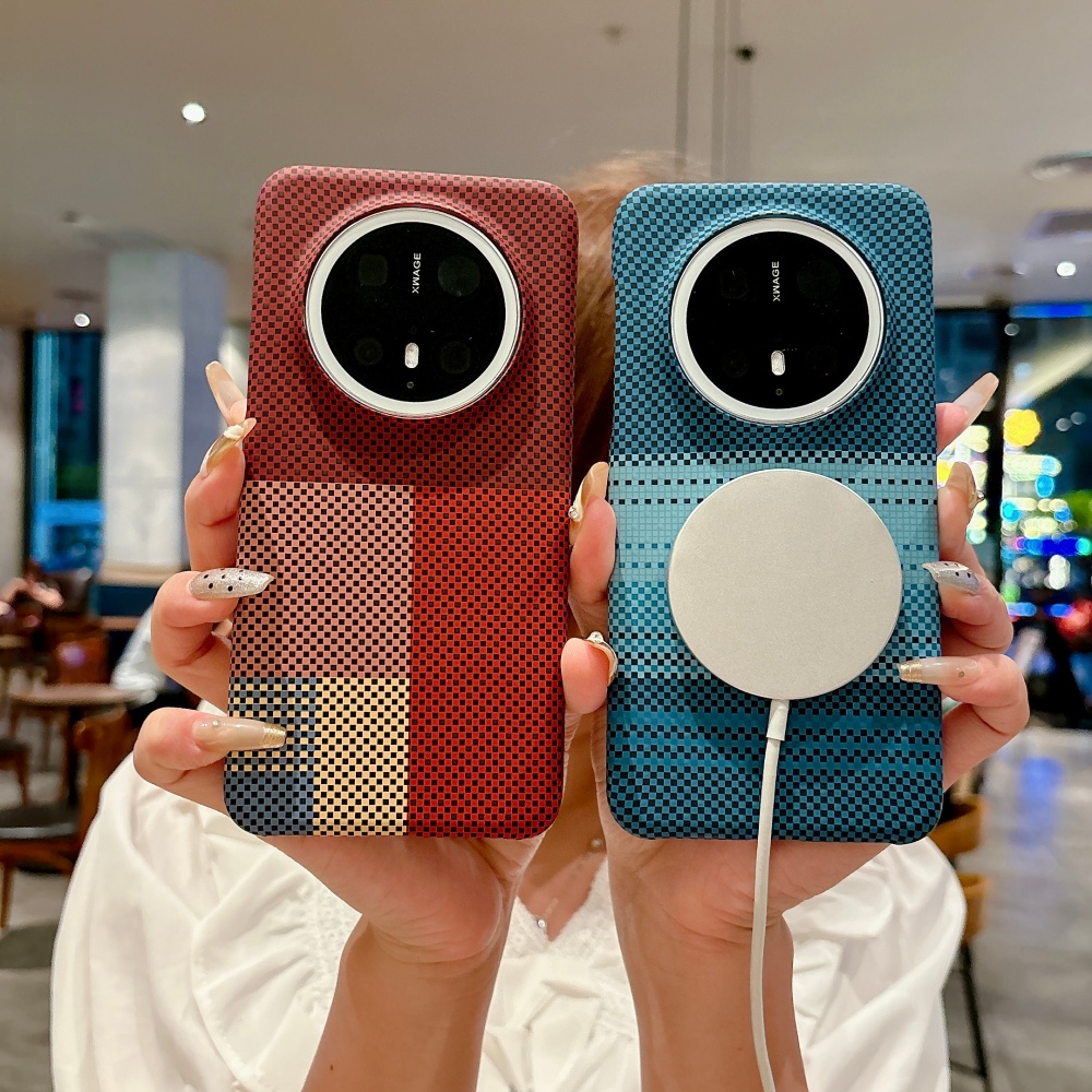 超薄型Magsafe対応カーボンファイバーテクスチャスマホケ - Huawei Pura 70 のレビューと価格