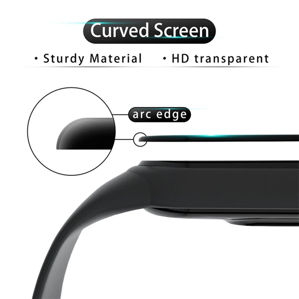 3D 湾曲エッジソフトファイバーグラス Huami AMAZ - Curved Edge Screen のレビューと価格