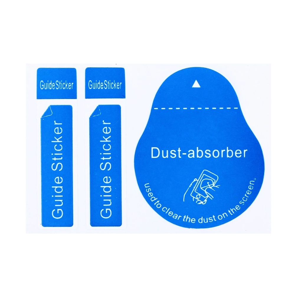 レンズ強化ガラスガイドステッカー スクリーンクリーナー スク - Dust Removal Sticker のレビューと価格