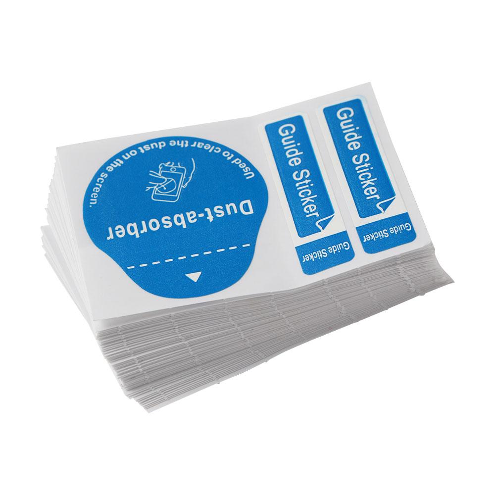 レンズ強化ガラスガイドステッカー スクリーンクリーナー スク - Dust Removal Sticker のレビューと価格