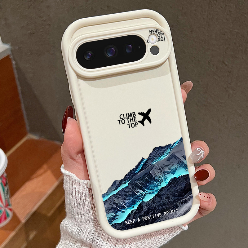 飛行機雪山柄スマホケース Google Pixel 10 9 - Google Pixel 8A のレビューと価格