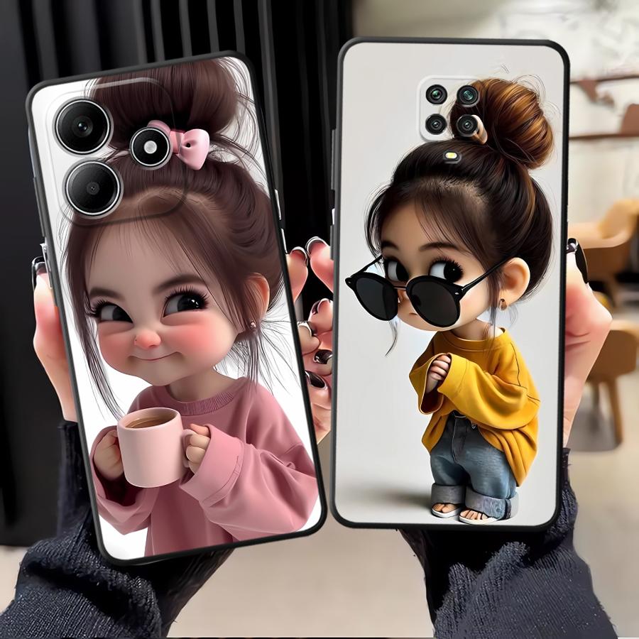 漫画の女の子柄のXiaomi Redmi Note 14 1 - Xiaomi Redmi Note 13 のレビューと価格