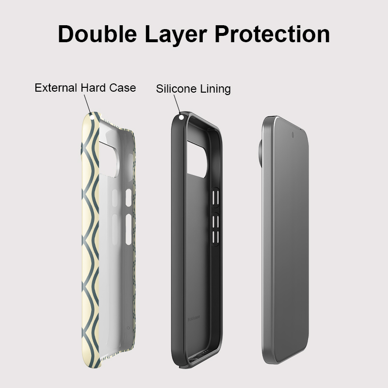 Fcicicase ファッションストライププリントスマホケー - Google Pixel 9 Pro のレビューと価格