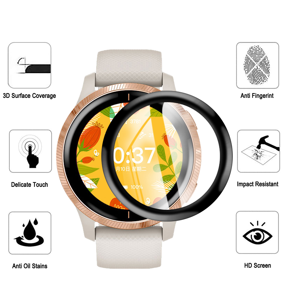 Google Pixel Watch用のソフトエッジ保護フィ - Curved Edge Screen のレビューと価格