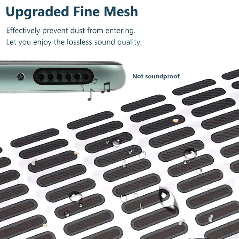 ユニバーサルダストプラグ携帯電話スピーカーアンチダストメッシ - Dust Removal Sticker のレビューと価格