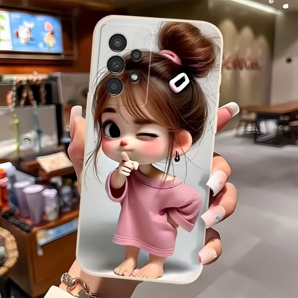かわいい漫画の女の子柄デザインのスマホケース、Samsung - Samsung Galaxy S24 のレビューと価格