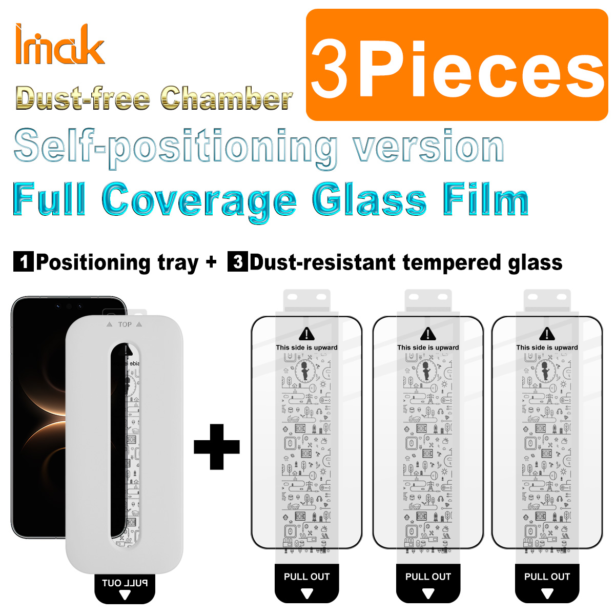 IMAK Pro+ 強化ガラス Huawei 社メイト 50 - Huawei Mate 60 のレビューと価格